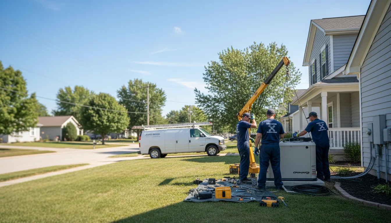 Generator Installation in Tonganoxie, KS near me